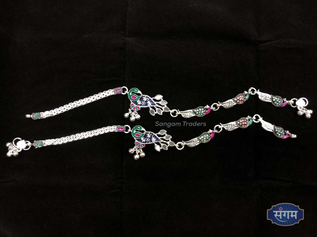 silver Anklets for women
